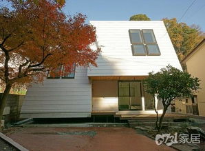 日本一幢傾斜小屋 設(shè)計(jì)奇特獨(dú)攬一席風(fēng)景