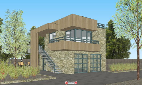 二層民宿別墅小屋 su模型庫(kù)精品區(qū) sketchup吧 sketchup中文門戶網(wǎng)站