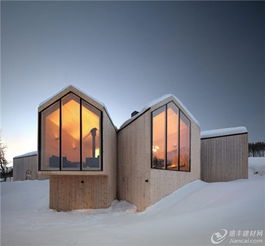 現(xiàn)代的冬季小屋